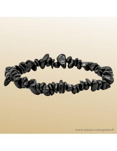 Bracelet baroque Spinelle noire - Bracelet lithothérapie
